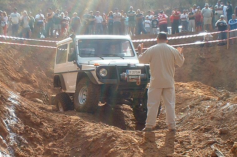 mercedes G trial 4x4